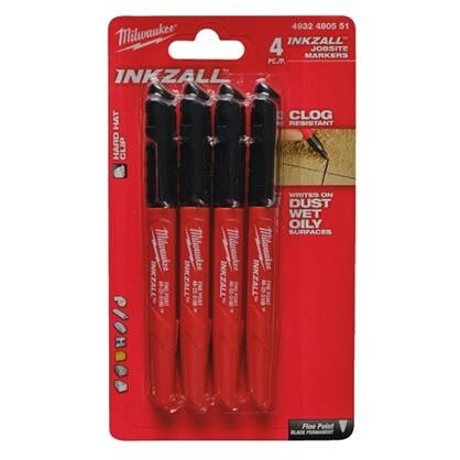 Milwaukee markør, permanent spids, PK 4