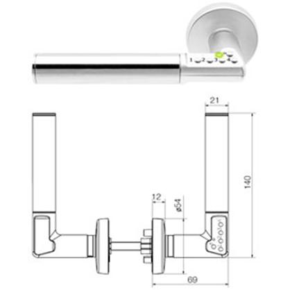 Assa Code Handle 8810