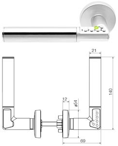 Assa Code Handle 8811