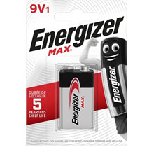 Energizer Max 9V / 522 Batteri