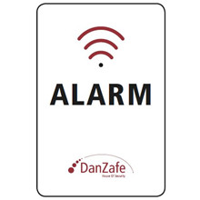 DanZafe Alarm klistermærke 