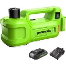 Greenworks Donkraft 24V, inkl. 2A batteri og lader