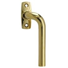 Vinduesgreb Ø15 pol. messing