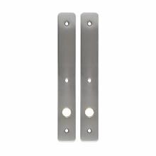 ProZafe Langskilt smalprofil m/grebshul, 230 mm, sæt, Børstet
