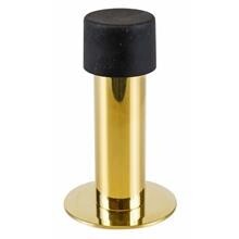 ProZafe Dørstopper til gulv/væg, Ø22x75mm, PVD messing