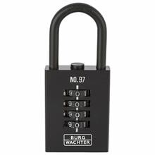 BURG Wächter hængelås m. kode combi lock 97 50 SB