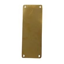 Lockit langskilt, pol. Mes. blind, 60x160 mm