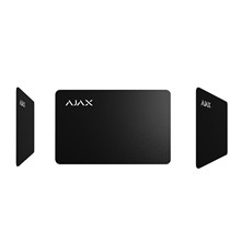 Ajax nøglekort, sort (1 stk.)