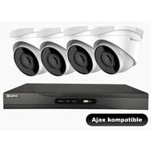 Safire IP videopakke 4x4 MP m. optager, 500 GB