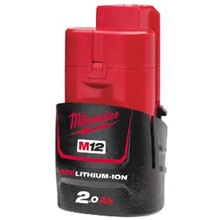 Milwaukee M12 B2 batteri 12V 2,0 Ah