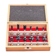 Milwaukee fræserjernssæt Router Bit Set - 12 dele.