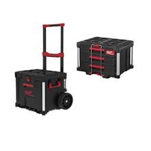 Milwaukee packout trolleysæt, Vogn og skuffer.