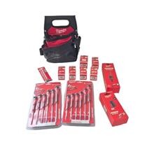 Milwaukee værktøjstaskesæt - hulsave & skr.trækker.