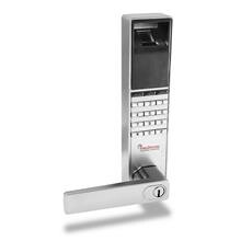 EasyFinger kodelås 808, fingeraftryk G2, Bluetooth, alu