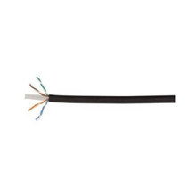 Kabel F-UTP udendørs, skærmet kat. 6, PE, 500m, sort