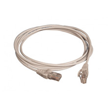 Patchkabel slim UTP, uskærmet kat. 6, LSZH halogenfri, hvid