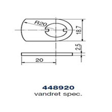 Ruko kamstykke 448920 vandret spec.