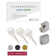 pextra+ privat Sæt, 1x40603S, 3xnøgler