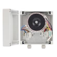 Pulsar strømforsyning 24 VAC 6A - ABS kabinet IP 65