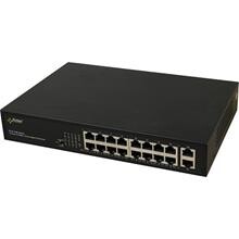 Pulsar 16xPoE Switch 30W, 1GB/s, u. strømforsyning