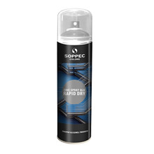 Soppec Pro Tech Zink spray, 500ml, matgrå