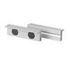 Eclipse bakker 100 mm alu. Magnetiske.
