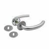 ProZafe Dørgreb 19 C m. klips Ros. CC 30/38 mm, Børstet