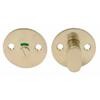 ProZafe Toiletbesætning, massiv, CC30mm, PVD messing