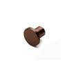 d line klædekrog Ø25x21mm, M5 gevind, PVD Bronze