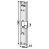 STEP 60 stolpe vinklet ST6504V