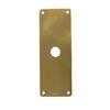 Lockit langskilt, pol. Mes. m. hul til greb midt, 60x160 mm