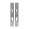 Lockit langskilt smalprofil CC 72 / 92 greb/dråbe