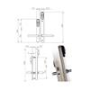 SALTO XS4 Skandinavisk langskilt indvendig SM450L00IMB38