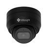 Milesight Mini Dome IP kamera, 5MP, IP67, sort, motorzoom
