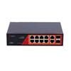 Safire PoE Gigabit Switch 120W, 8P + 2RJ +2SFP