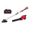 Milwaukee M18 græstrimmer+løvblæser+batteri 5,5Ah