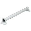 Teleskopsikring hvid 680-988mm