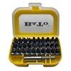 BATO bitssæt 1/4", 31 dele, gul