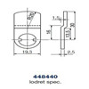 Ruko kamstykke 448440 lodret spec.