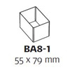 Raaco indsats BA8-1 (8stk.)