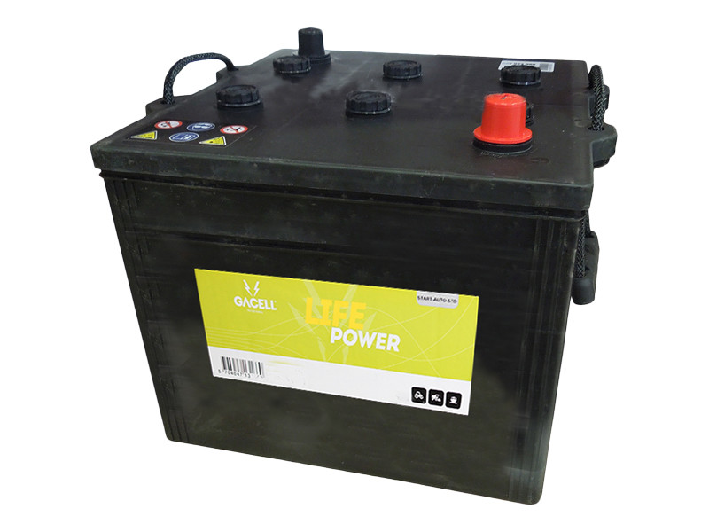 Batteri 125Ah/12V/286x269x230 <br />Start - Auto - STD