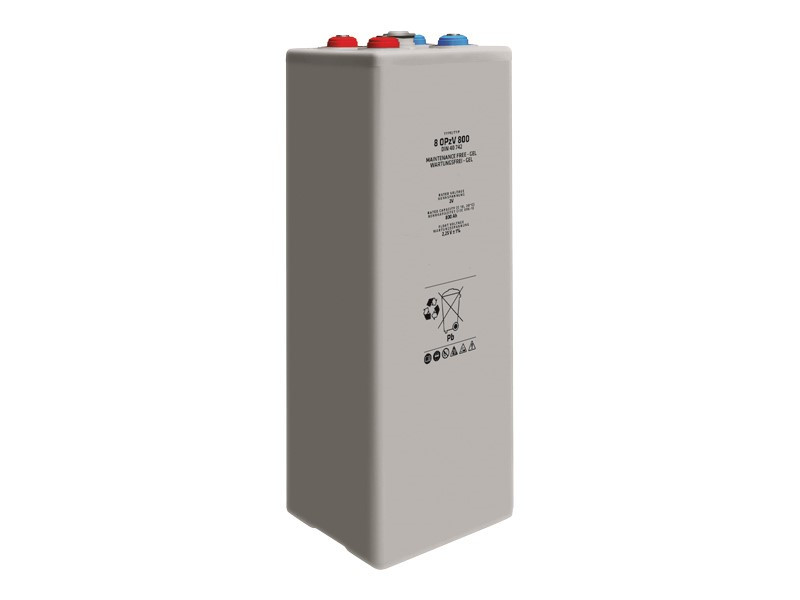 Batteri 1000Ah/2V/210x233x646/671 <br />Stationær - OPzV