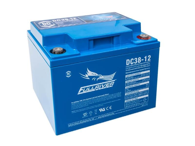 Batteri 38Ah/12V/198x167x172 <br />Drift - AGM - Deep Cycle