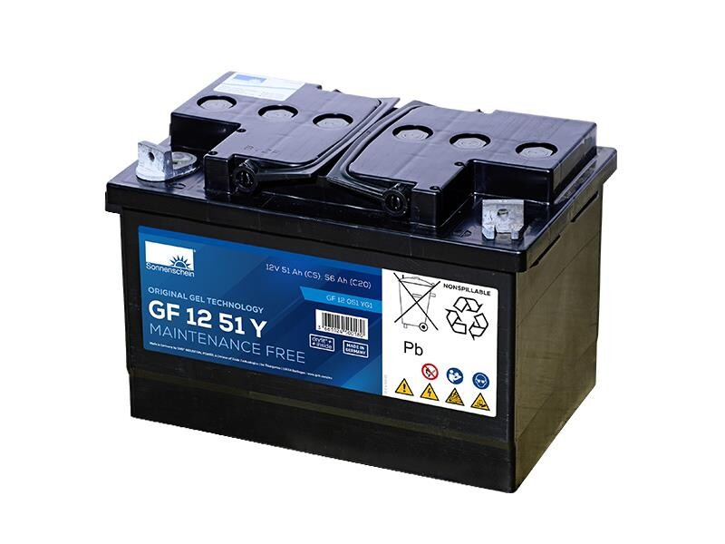 Battery 56Ah/12V/278x175x190 <br />Traction - GEL - Deep Cycle