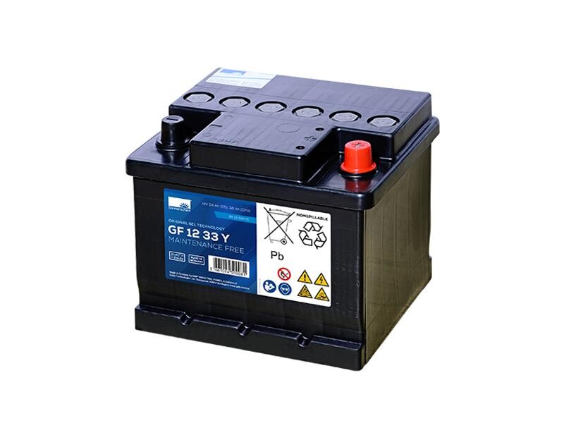 Battery 38Ah/12V/207x175x175 <br />Traction - GEL - Deep Cycle