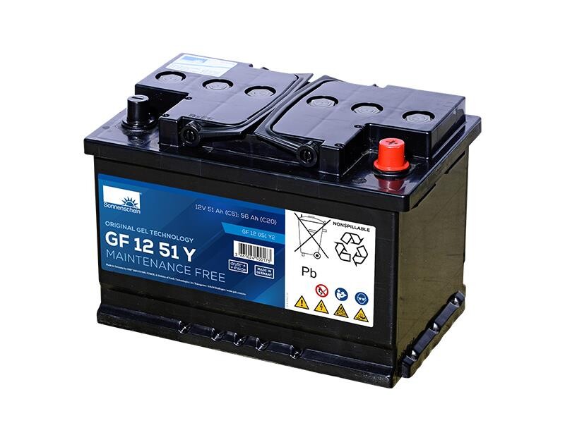 Battery 56Ah/12V/278x175x190 <br />Traction - GEL - Deep Cycle