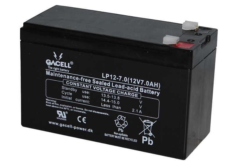 Batteri 7Ah/12V/151x65x94 <br />Drift - AGM - General Purpose