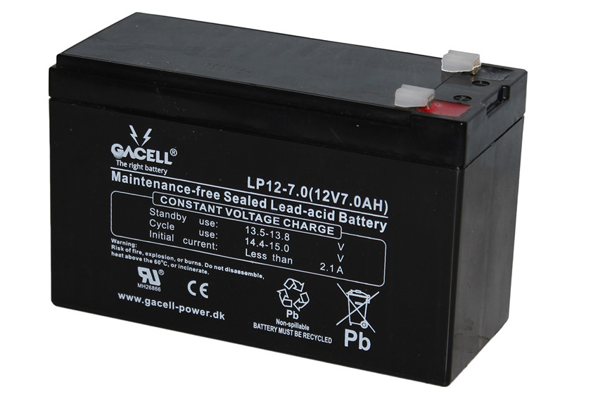 12V 7Ah CT (AGM) batteri 151x65x94