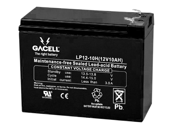 Batteri 10Ah/12V/151x65x111 <br />Drift - AGM - General Purpose