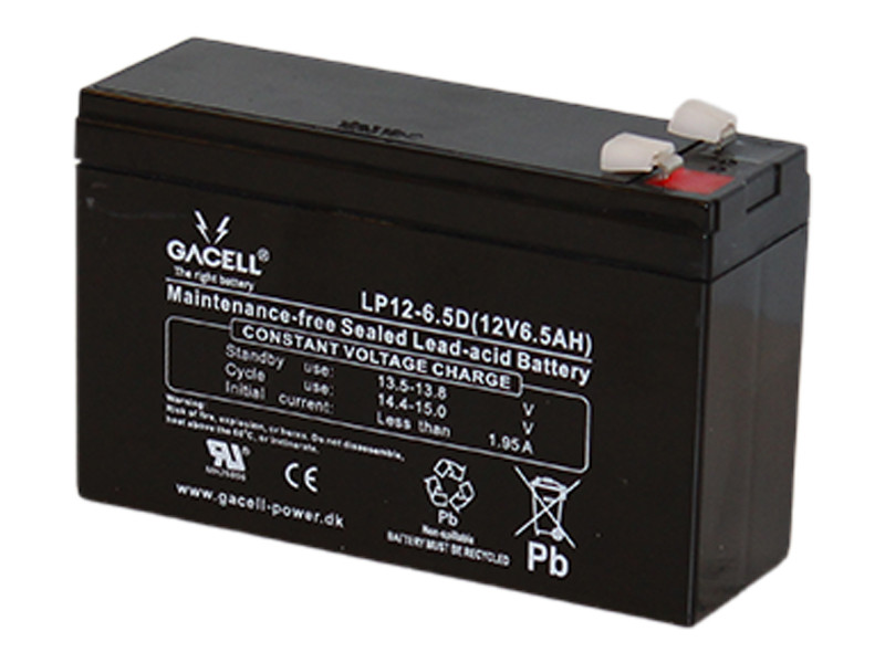 Batteri 6,5Ah/12V/151x51x94 <br />Drift - AGM - General Purpose